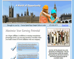 Travelstar - - Custom Lead Capture Page