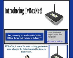 TV Box Net - Custom Lead Capture Page