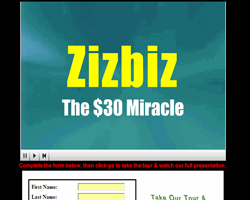 ZizBiz - Custom Lead Capture Page